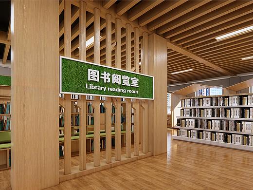 某学校图书阅览室