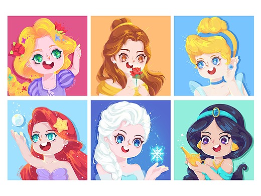 迪士尼元素_创意设计作品图片素材-站酷zcool