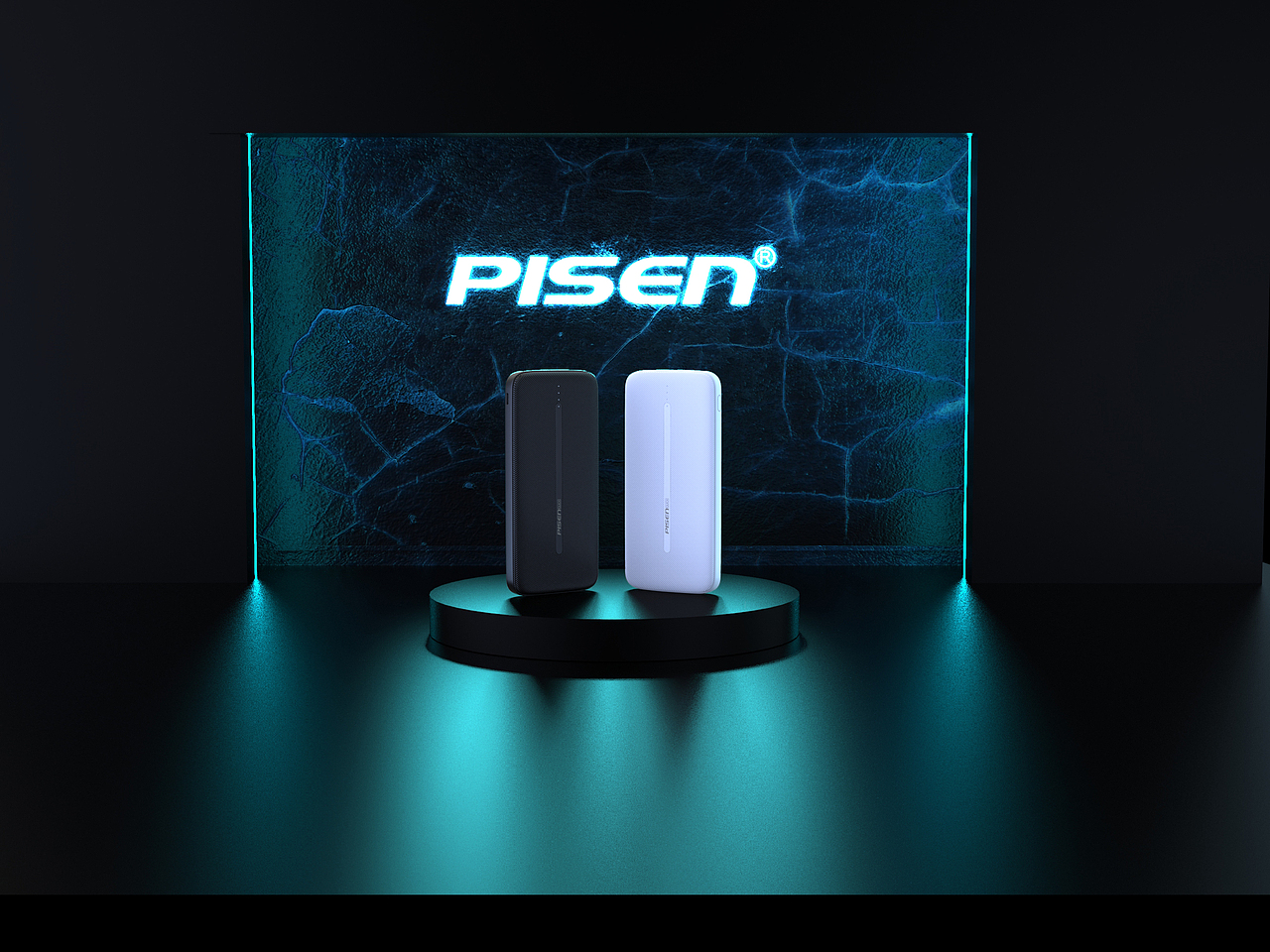 新品移动电源场景渲染