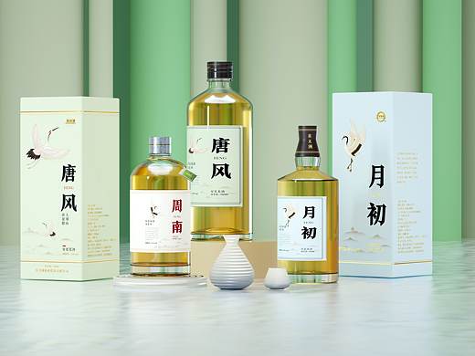 来自于诗经-米酒包装设计