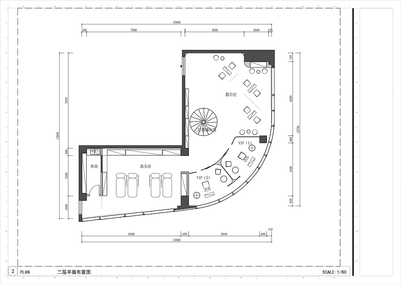 WISH.Hair salon（图ZMTgxNzUxMTY4） - 商业空间设计 - 站酷设计师设计师_YANXIN原创素材 - 站酷ZCOOL