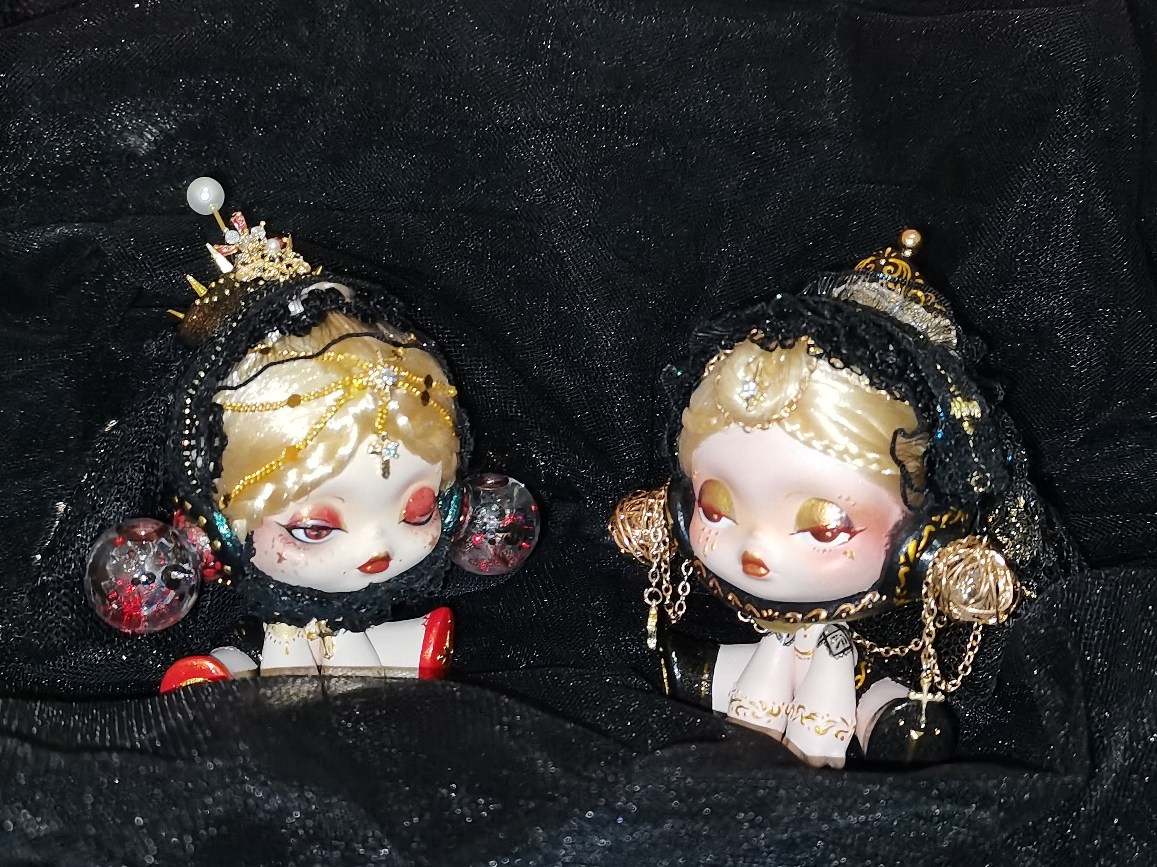 skullpanda-密林古堡盲盒-模改-双生公主_燚龄-站酷zcool