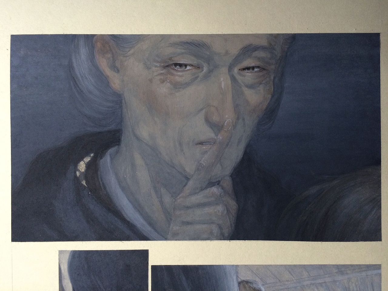 新国画|漫画最后一话原稿 | 原创手绘国风漫画