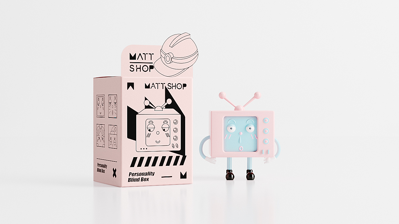 你好大海 & 全球ip设计实验室/作品《MATT》IP形象设计（图ZMjA0ODIxMjU2） - 品牌 - 站酷设计师你好大海品牌设计原创素材 - 站酷ZCOOL