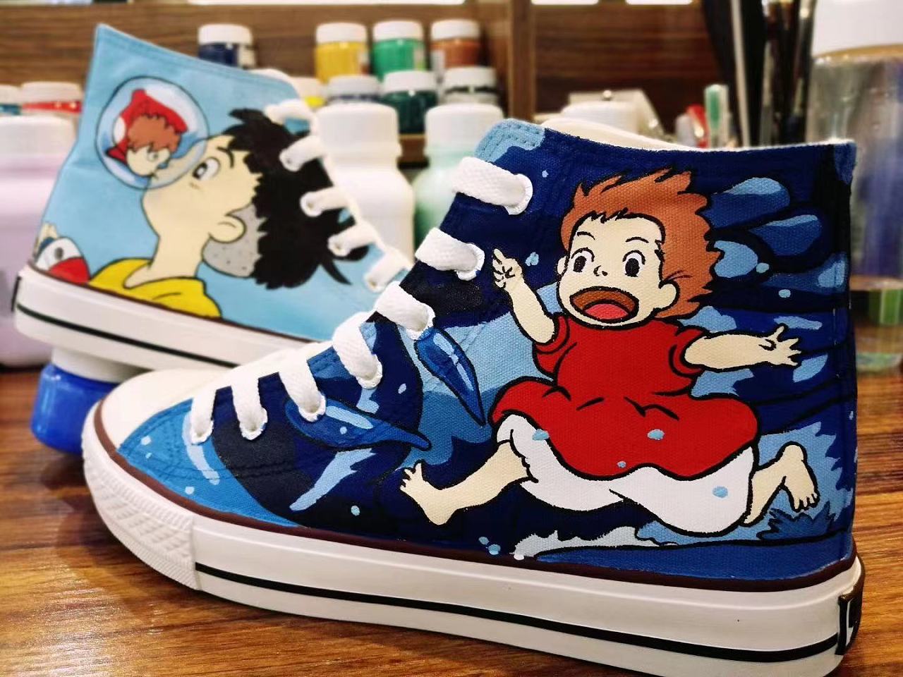 手绘鞋|纯艺术|绘画|一张白纸 - 原创作品 - 站酷 (zcool)