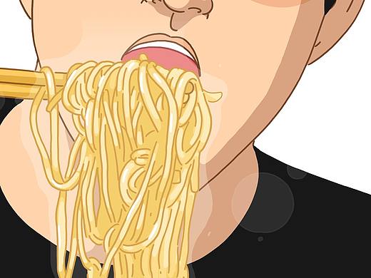 突然一篇美食漫画