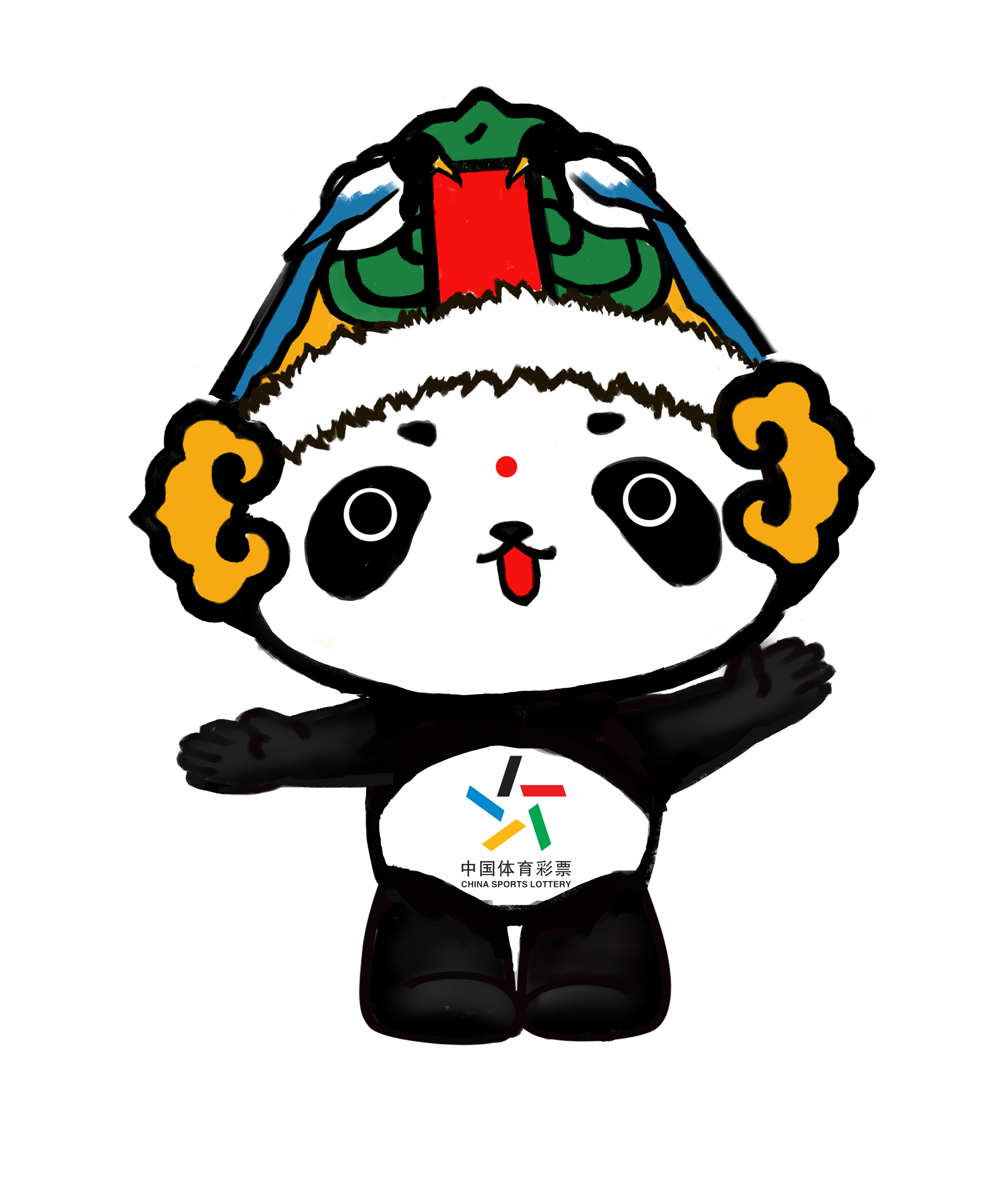 天津#吉祥物中中