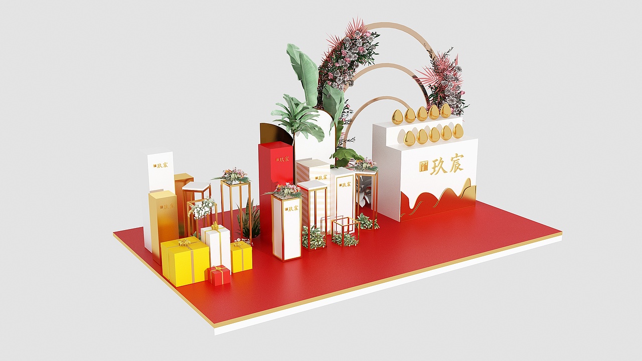 室内美陈（图ZMjk0NTQ3NjI0） - 产品 - 站酷设计师追求似水年华原创素材 - 站酷ZCOOL