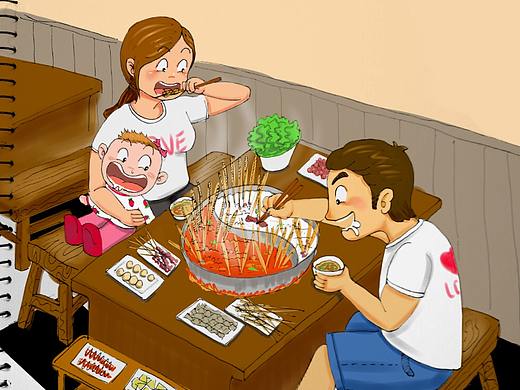 串串香（个人主页-ZMzEwNjA3NDQ=） - 创作习作 - 站酷设计师关小宝原创素材 - 站酷ZCOOL