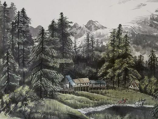 国画作品集（个人主页-ZMzg1MTQ4ODg=） - 绘画 - 站酷设计师野鸽子a原创素材 - 站酷ZCOOL