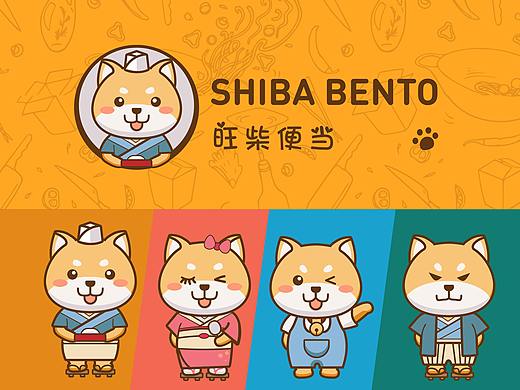 卡通形象品牌-日式便当餐饮logo设计