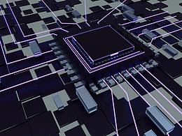 C4D每日一练（科技芯片）