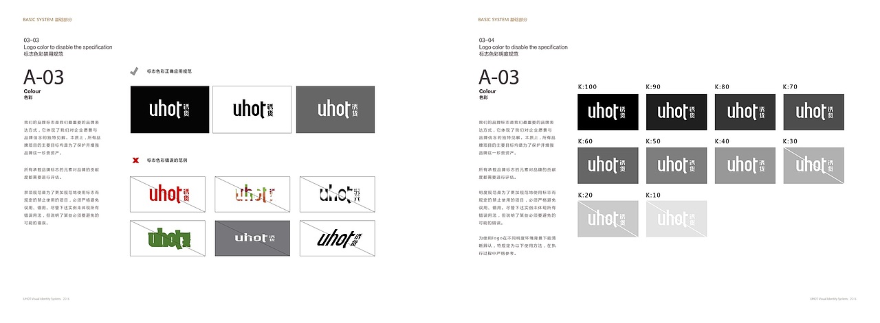 uhot企划VI全案（图ZMTM5OTk2NDIw） - 品牌 - 站酷设计师A1MEEWONG原创素材 - 站酷ZCOOL