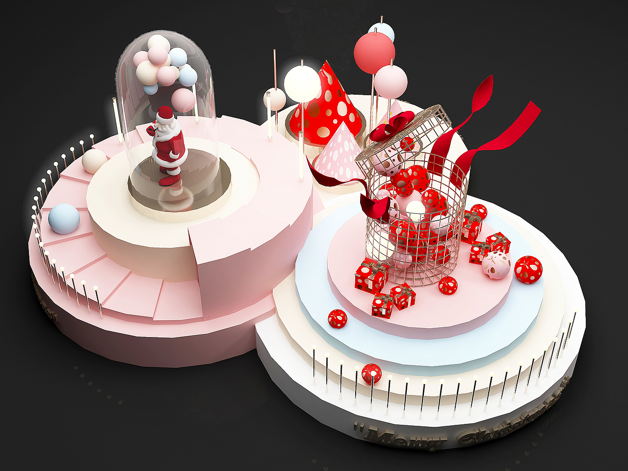 圣诞老人急着去送礼物,研究怎么脱身