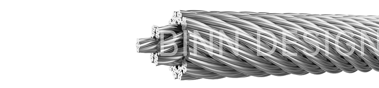 工业钢缆效果图制作(客户定制)