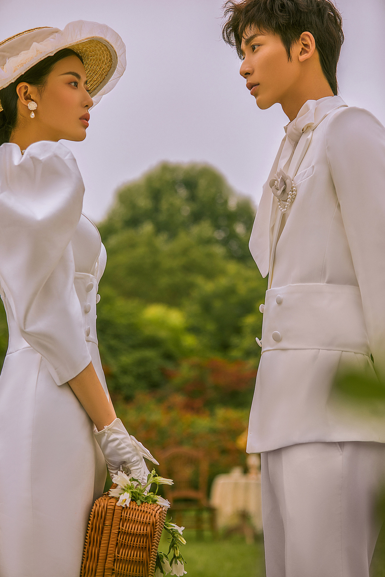 法式浪漫婚纱照