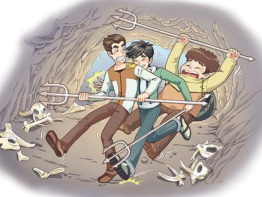 科幻小说插图连载（个人主页-ZNTY3NzcxNDg=） - 儿童插画 - 站酷设计师魏虹原创素材 - 站酷ZCOOL