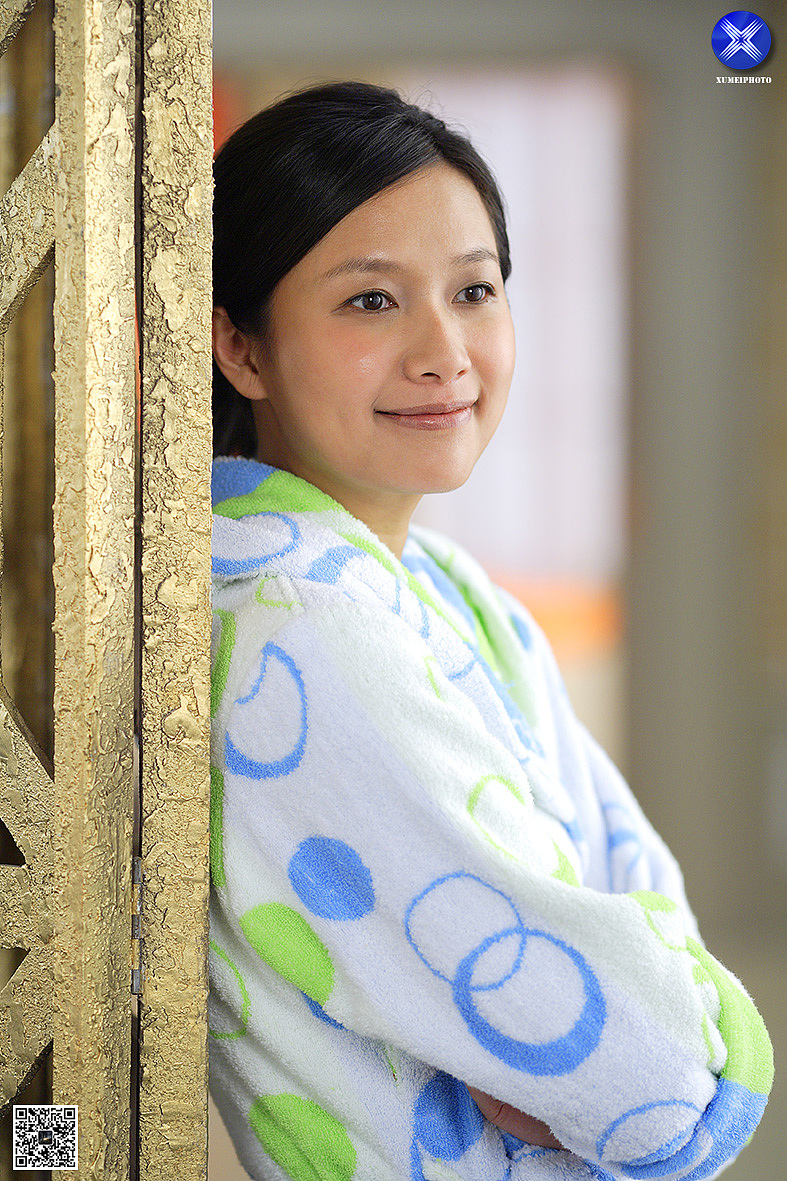 洁丽雅毛巾明星代言平面摄影