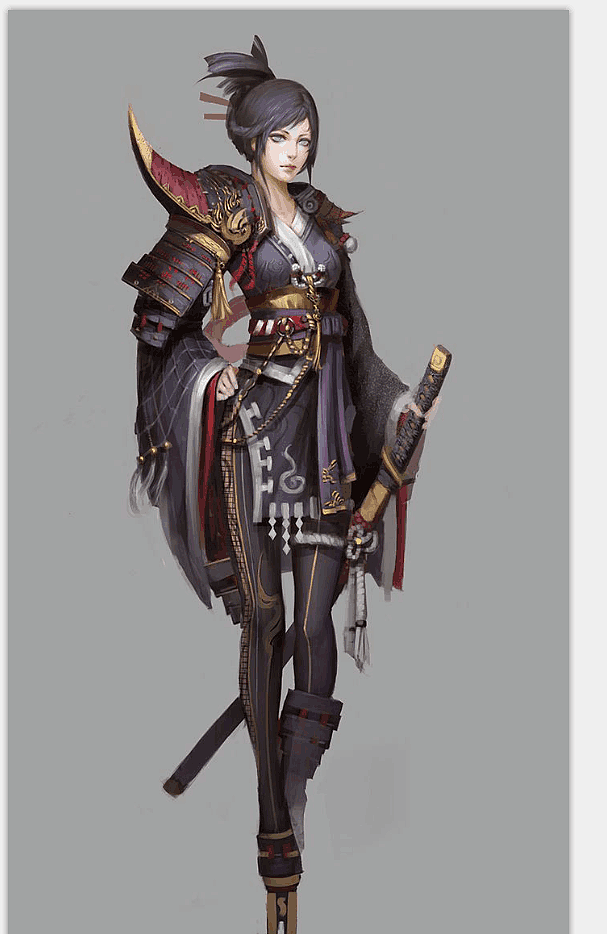 游戏人物模型-学员作品(四)