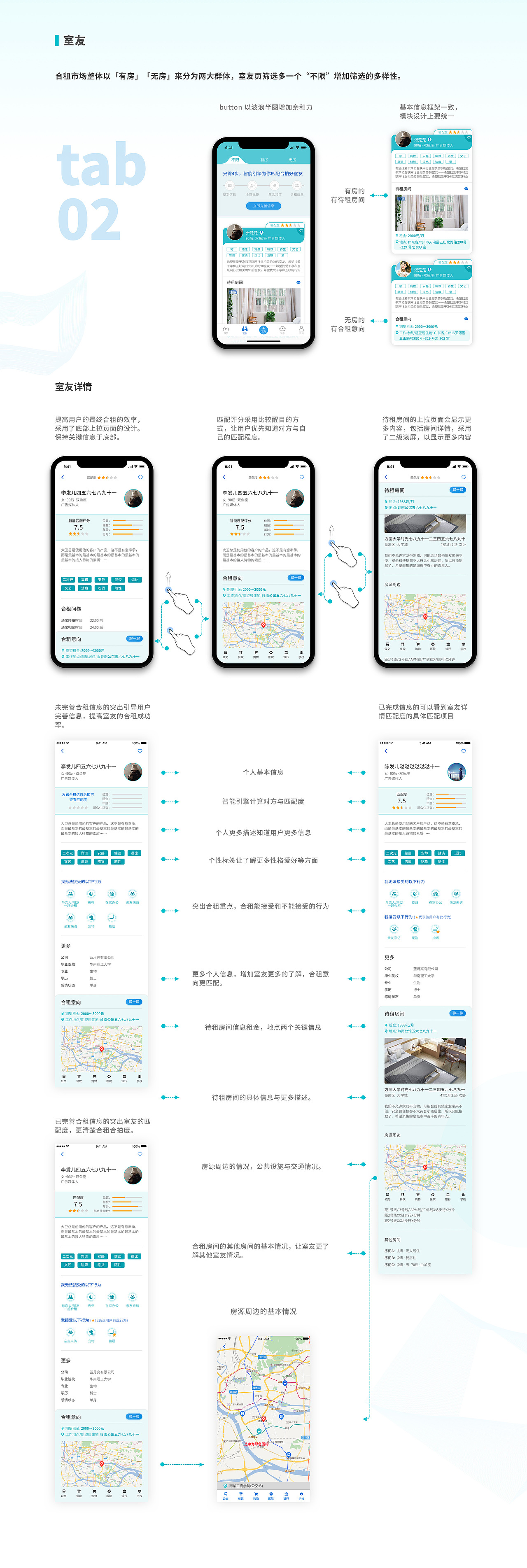 那么住 App-年轻人的合租神器 版本 V 1.1.0 小结（图ZMTYxNjkzNjM2） - APP界面 - 站酷设计师DaTun原创素材 - 站酷ZCOOL