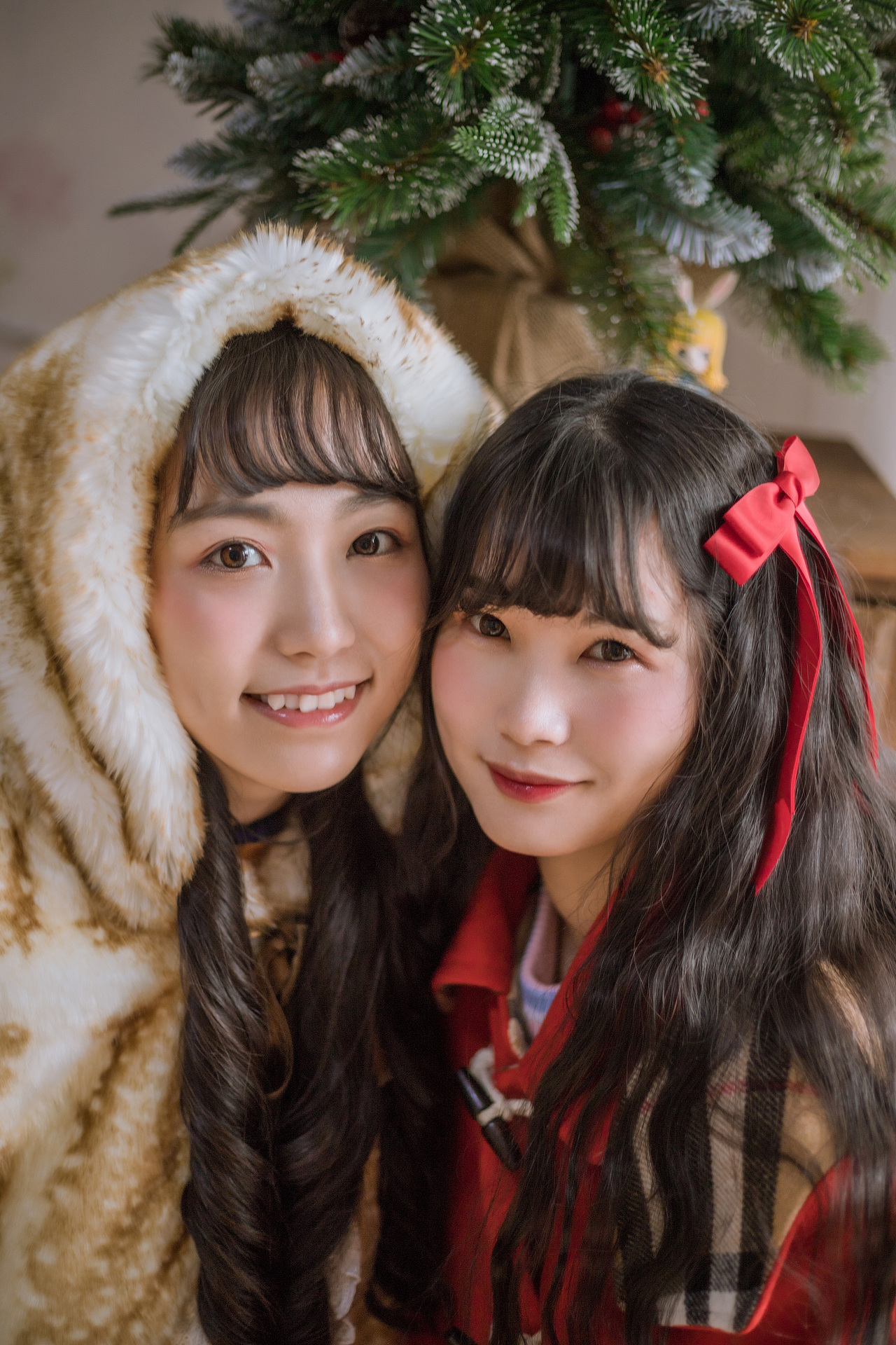 双子圣诞-鹿与少女