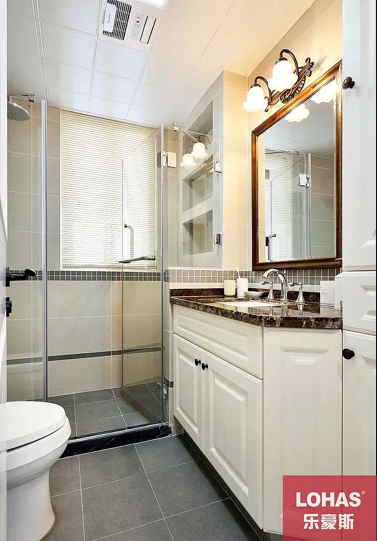 120㎡温馨美式风,玄关兼职衣帽间,吧台很巴适!