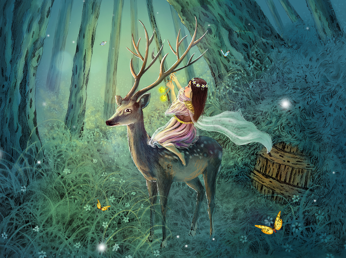 2019年插画作品总结（2）（图ZMTkwNTYwNzQ4） - 儿童插画 - 站酷设计师插画师痕原创素材 - 站酷ZCOOL