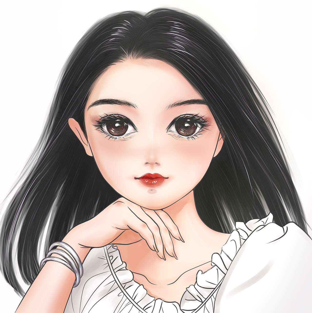 头像（图ZMjc4OTM1NDg0） - 商业插画 - 站酷设计师早晴妙原创素材 - 站酷ZCOOL