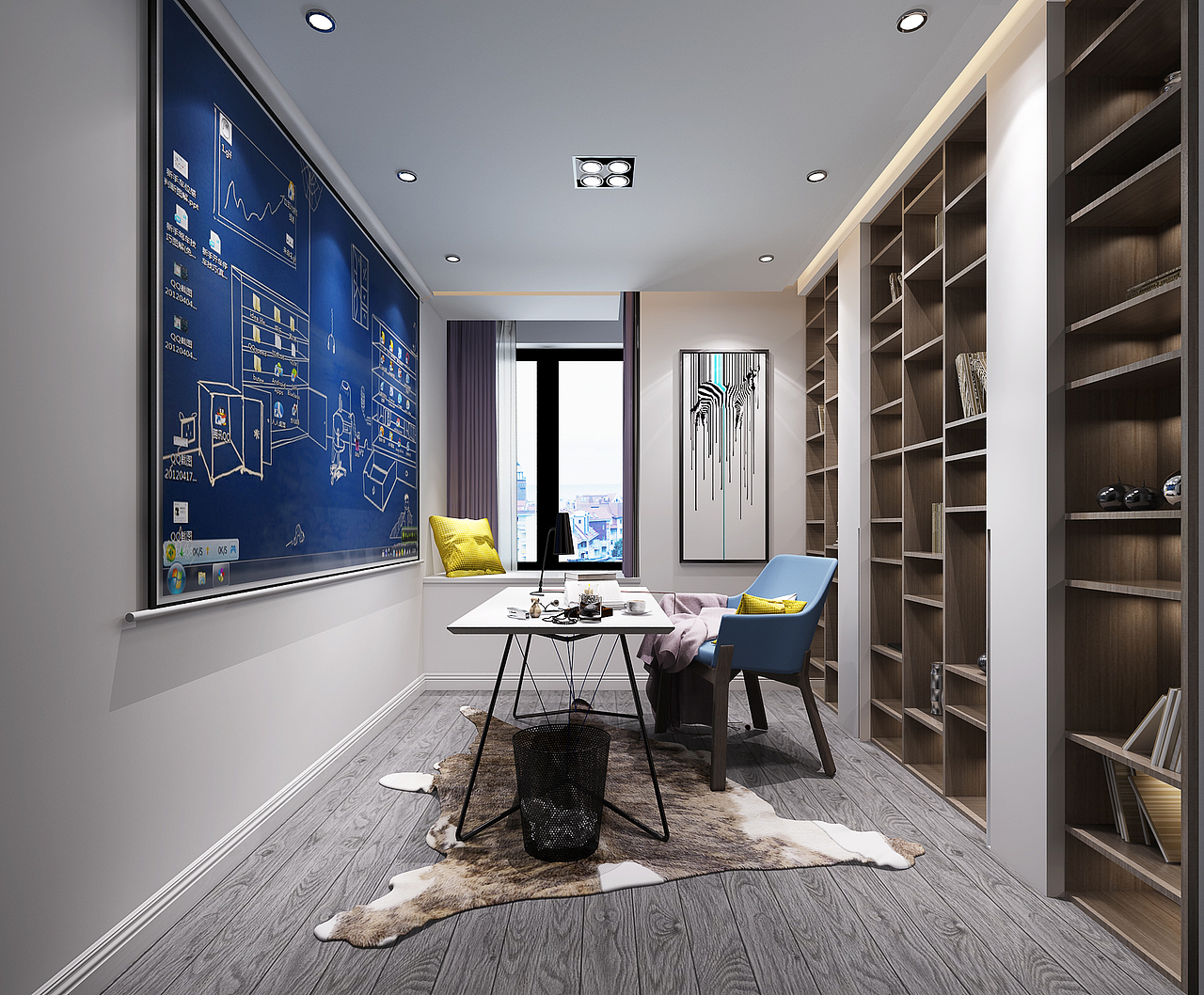 好看的现代风格