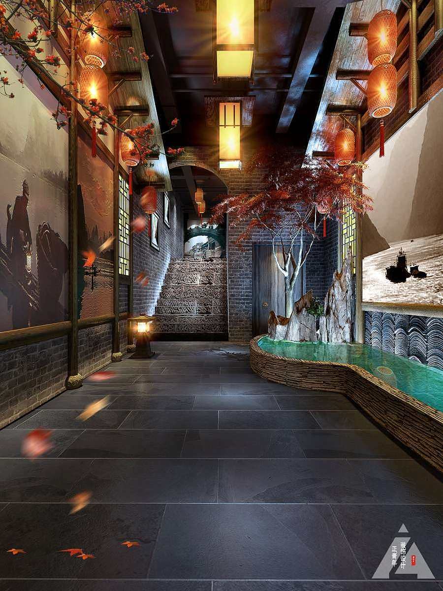 四川火锅店装修设计/成都火锅店设计公司/专业火锅店