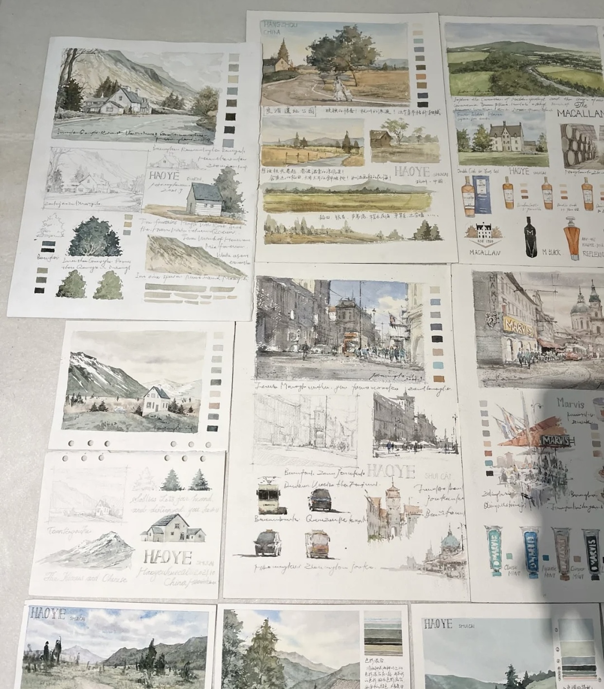 這個(gè)出書，大家覺得有賣點(diǎn)嗎（圖ZMjg4MTA2NzI4） - 繪畫 - 站酷設(shè)計(jì)師haoye水彩原創(chuàng)素材 - 站酷ZCOOL