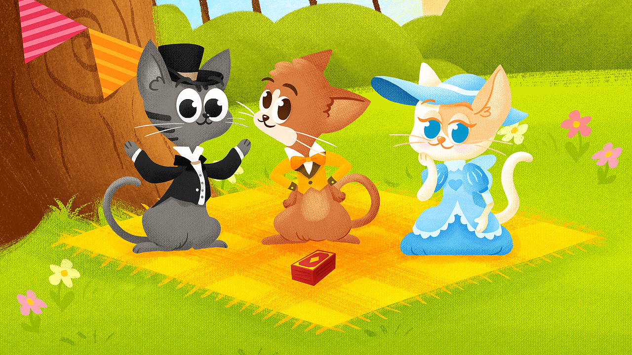 儿童英语绘本animalparty动物派对