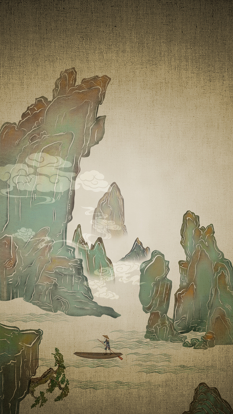 皮影国风孔子插画（图ZMjEzOTI2OTYw） - 商业插画 - 站酷设计师是大磊啊原创素材 - 站酷ZCOOL