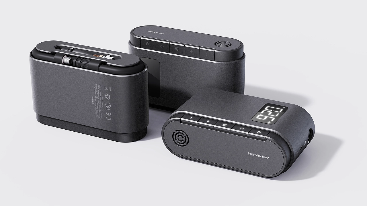 智能便携充气泵