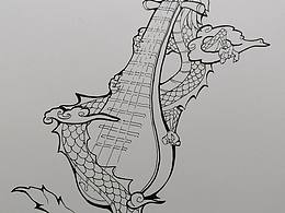 【自己瞎画】琵琶