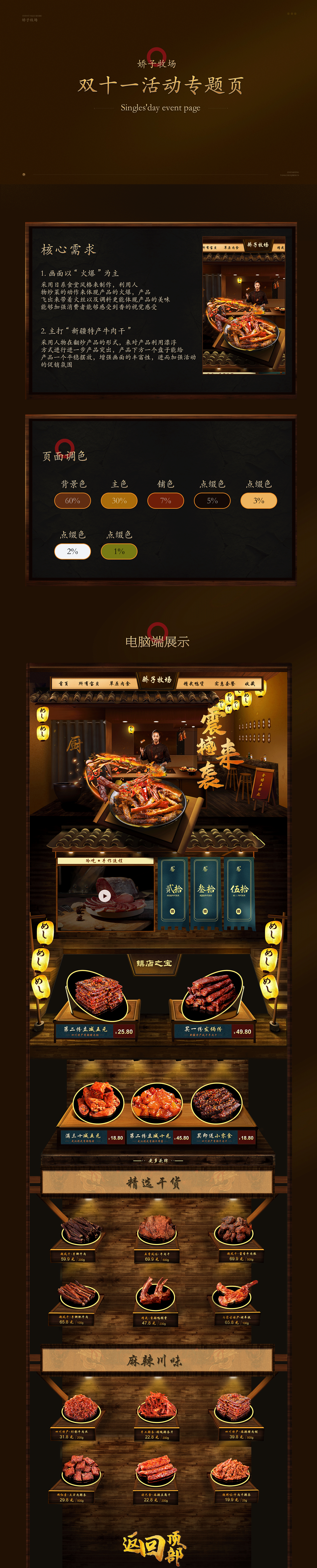 食品专题（图ZMjA2NjEzMDky） - 电商 - 站酷设计师蘑菇噢原创素材 - 站酷ZCOOL