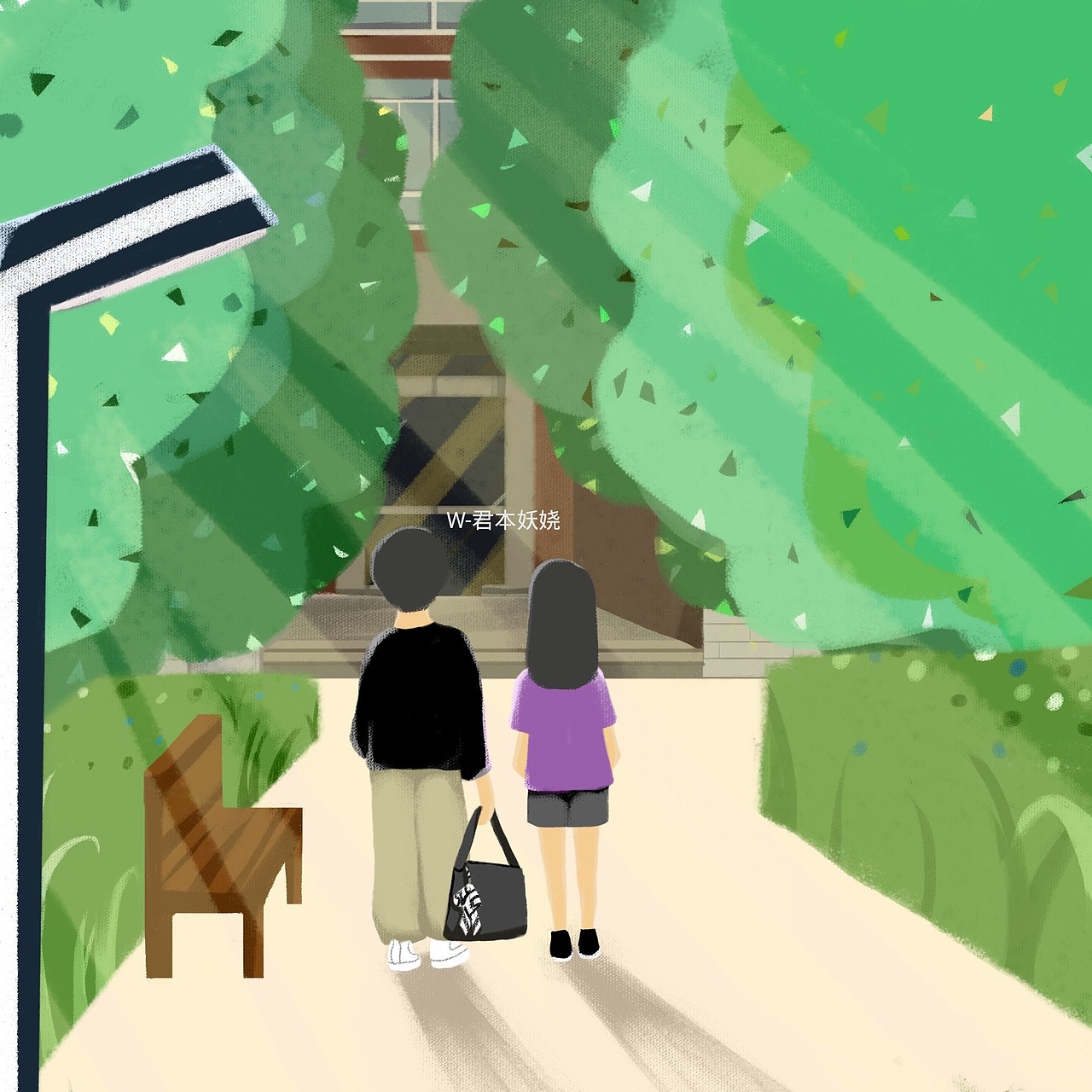 场景板绘（图ZMjMyNzAzMDA4） - 创作习作 - 站酷设计师君本妖娆原创素材 - 站酷ZCOOL
