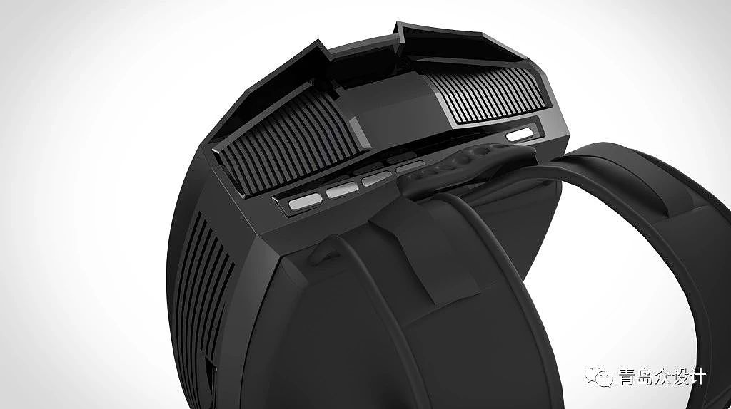 vr智能产品设计--玖的背包主机外观造型结构工业设计