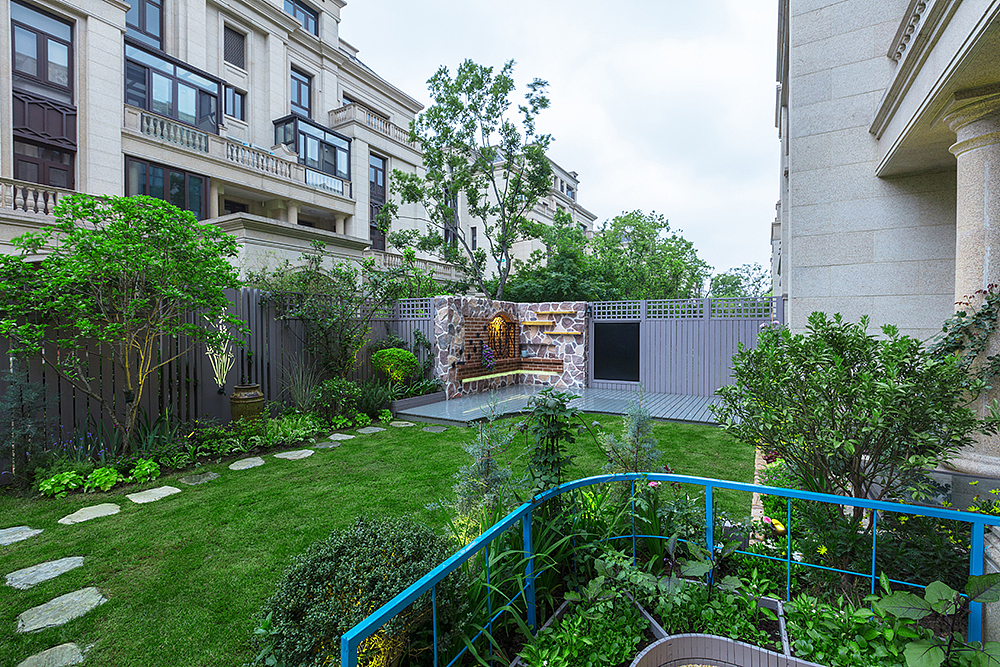 花园设计 i 乾景雅园这样打造田园美式 满分