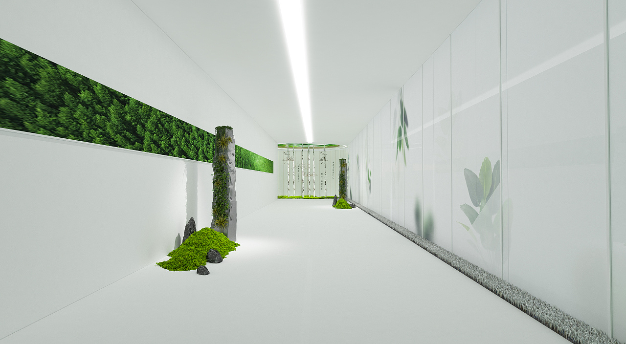 万科 艺术空间 艺术通道