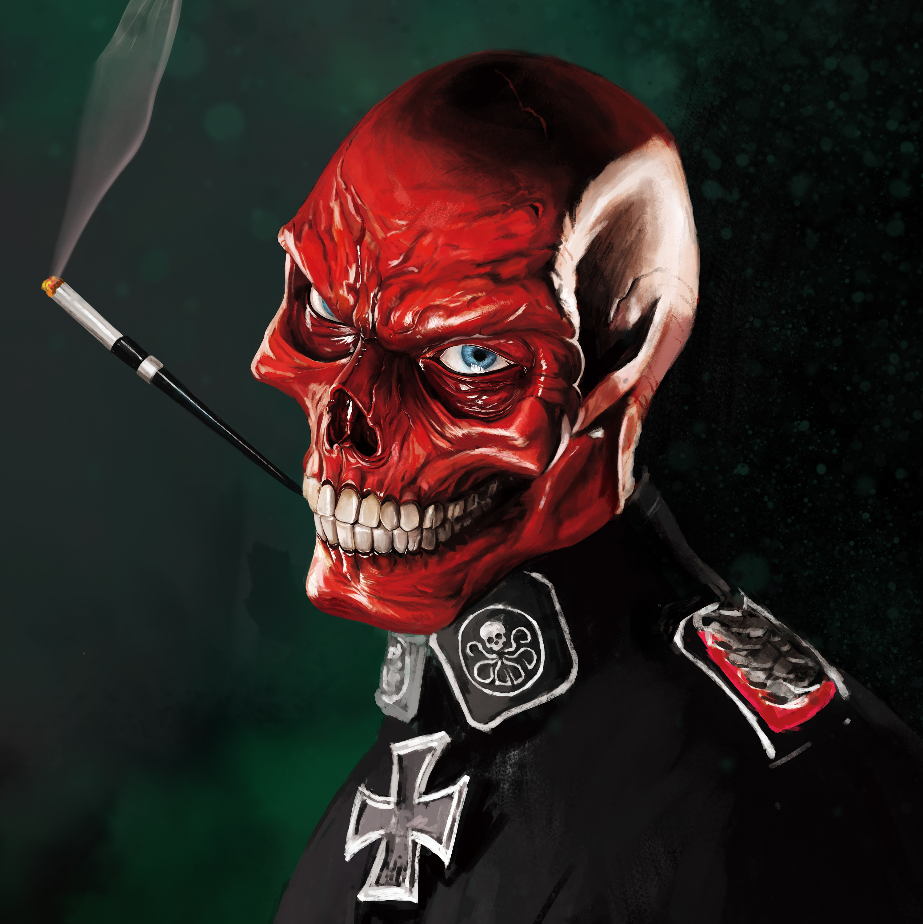 red skull