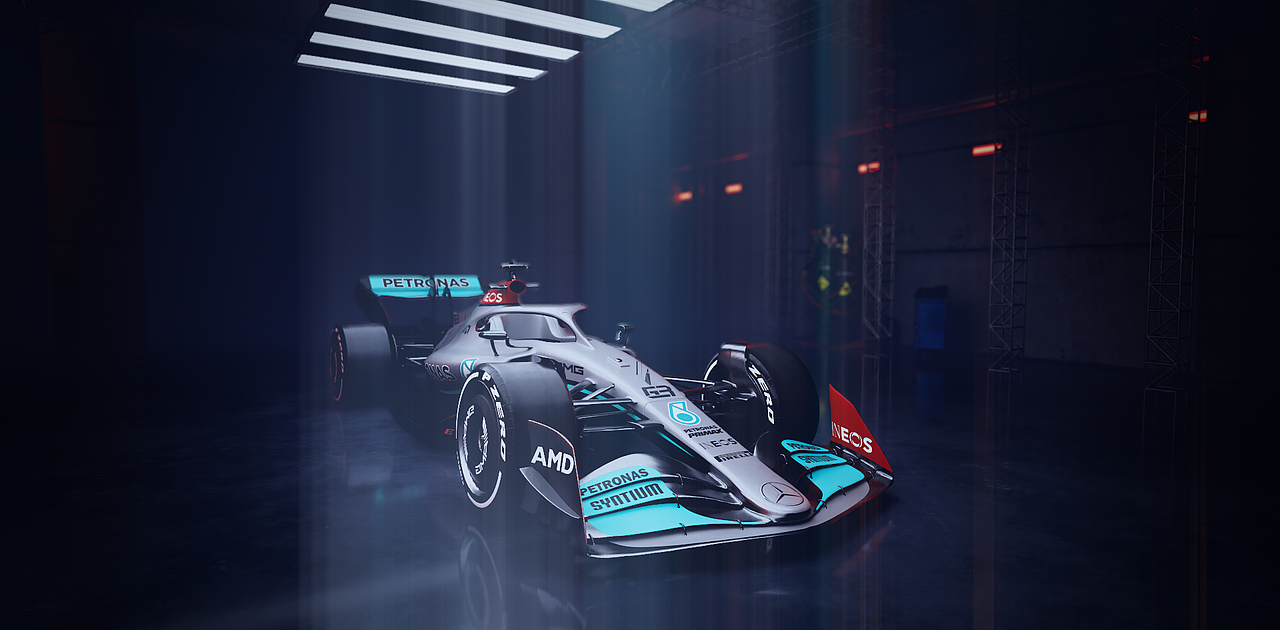 F1 2022 Mercedes Livery