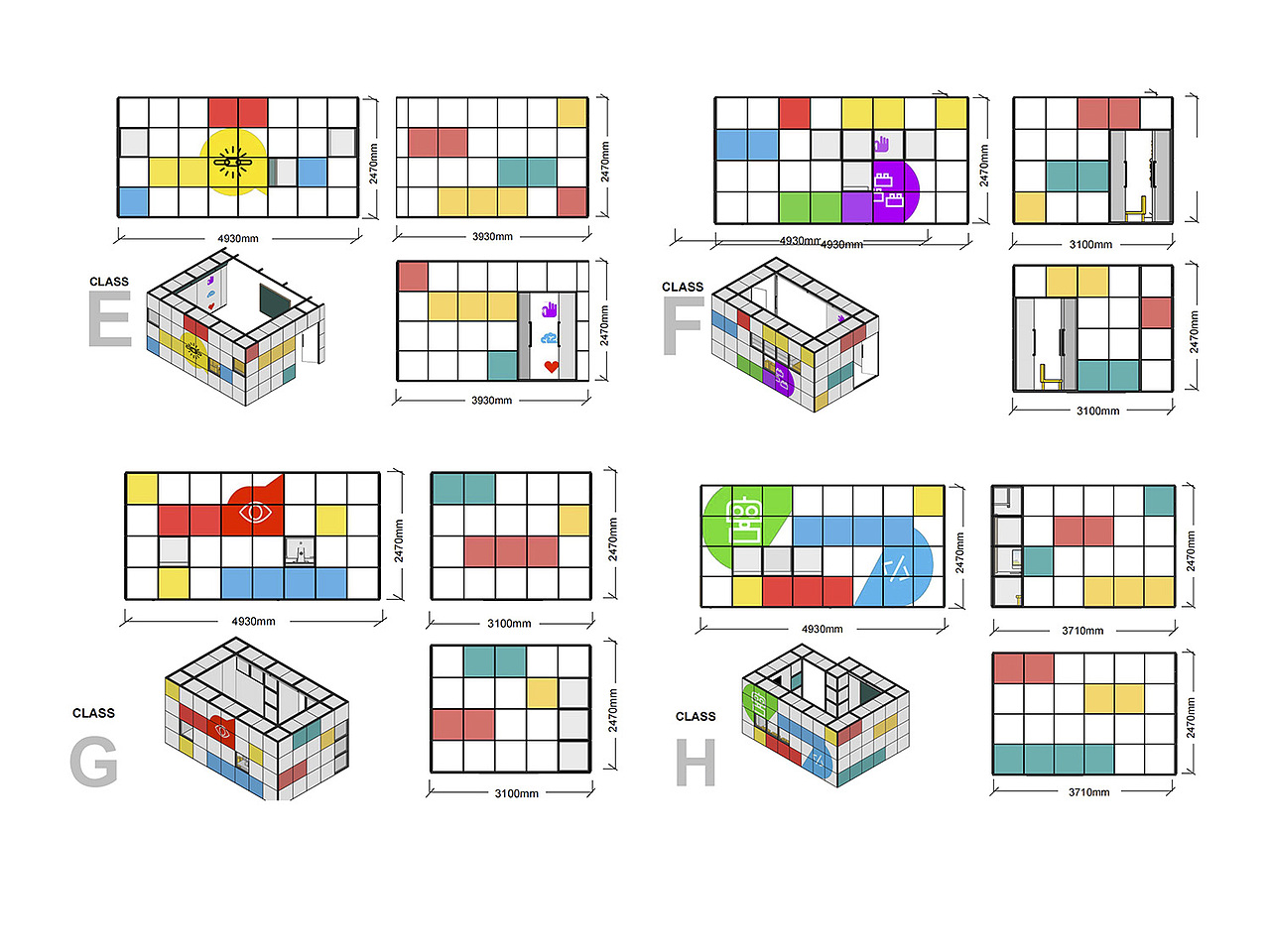 场地背景
<br> <br><br>项目位于重庆渝北区新光天地商业体7楼,空间呈27*3.8米的长方形,身处成熟商业体内,在规划与施工都有一定的限制,如何在需要快速施工及省费用的情况下将它改造,成为我们需要解决的问题。
