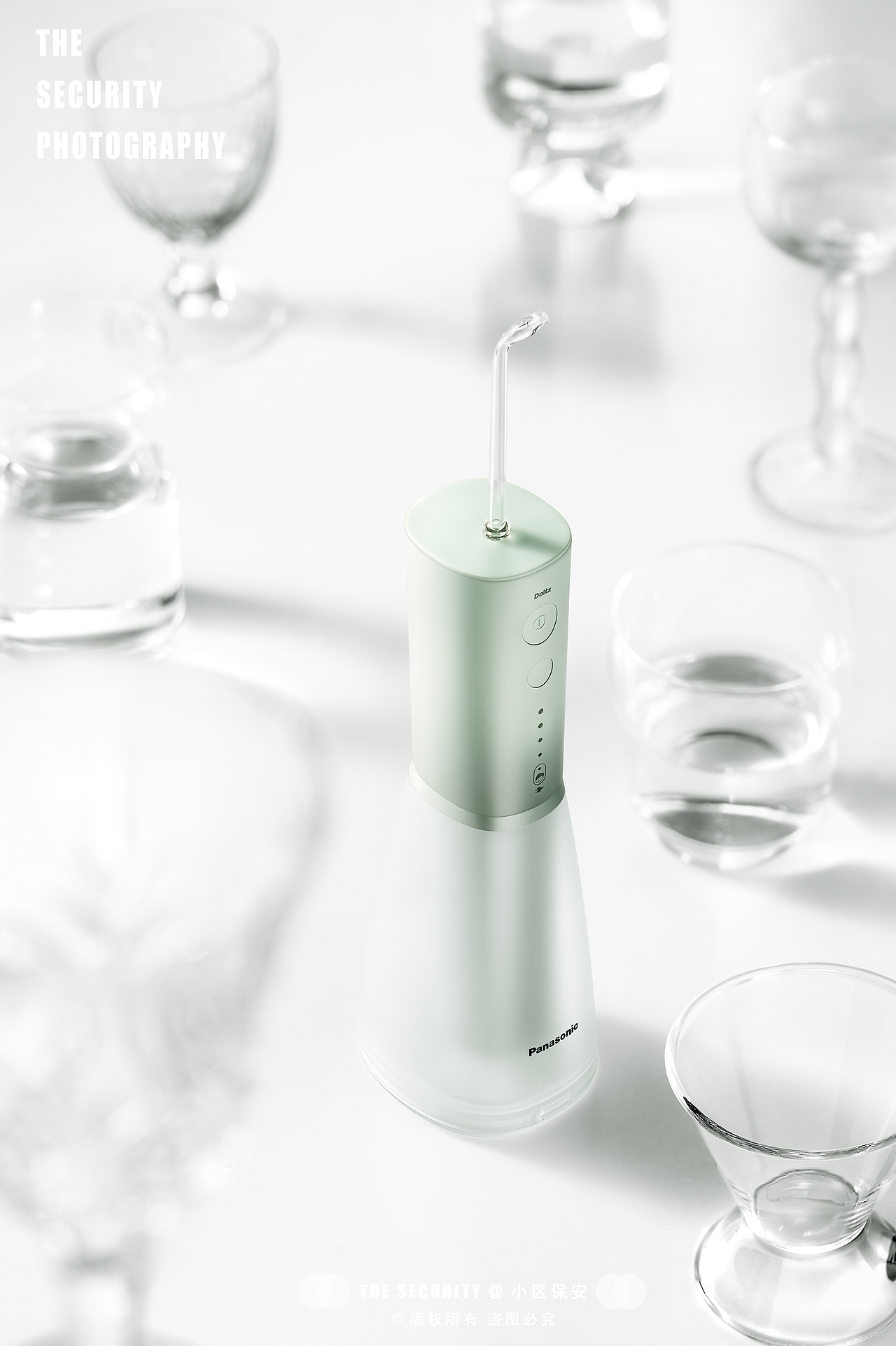 松下冲牙器剃须刀平面拍摄