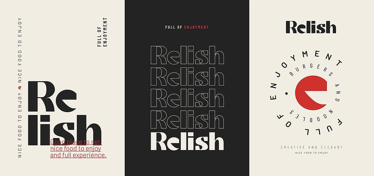 RELISH视觉设计(享受)（图ZMzQ1NjExNTk2） - 包装 - 站酷设计师老舍计原创素材 - 站酷ZCOOL