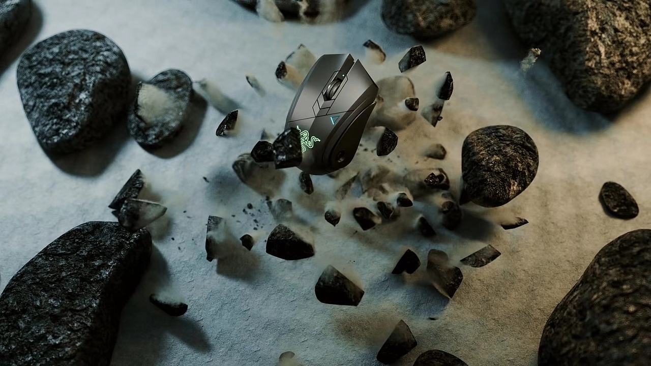 C4D雷蛇鼠标动画