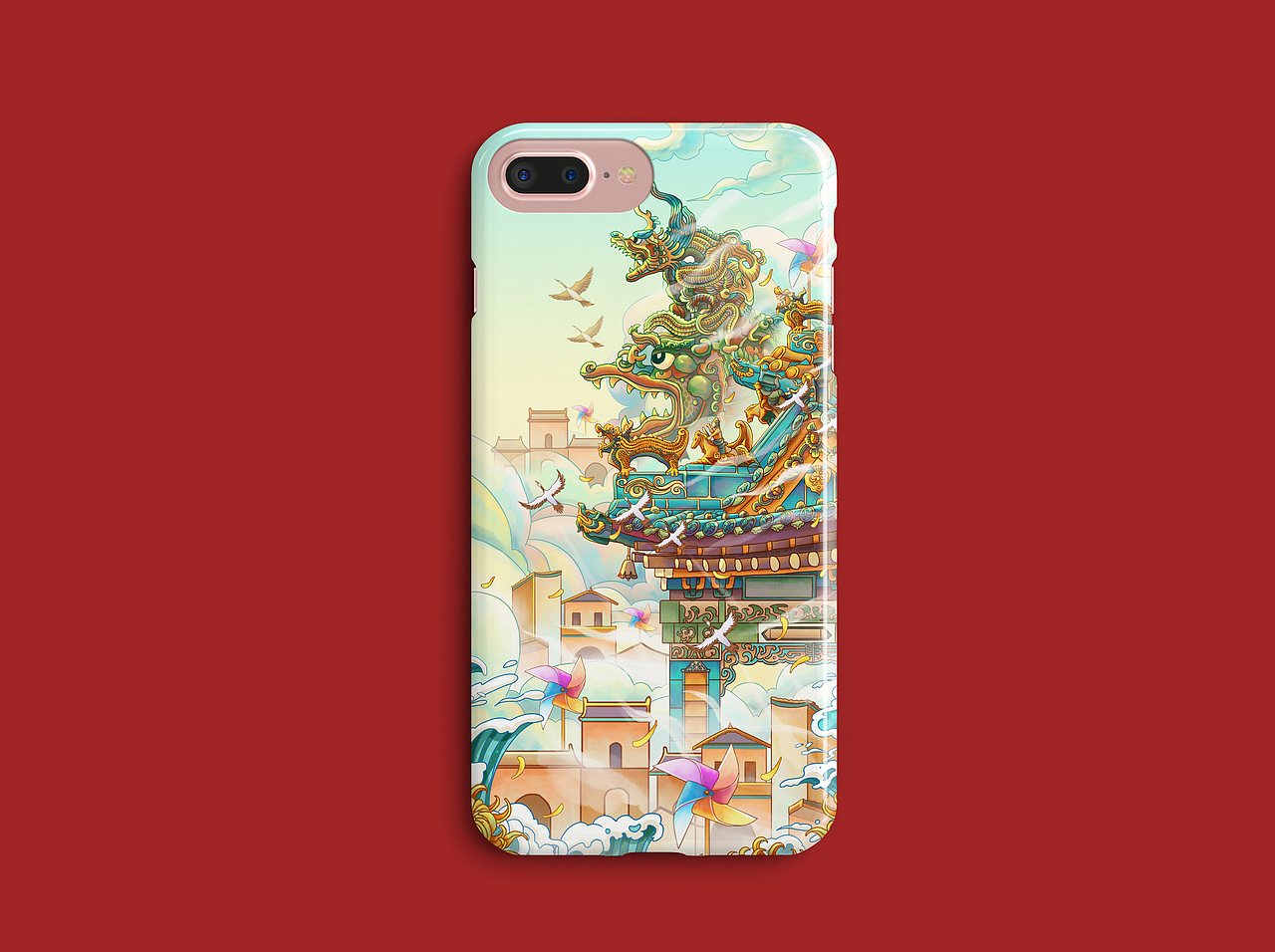 山西文旅2023年二十四节气插画——秋季篇