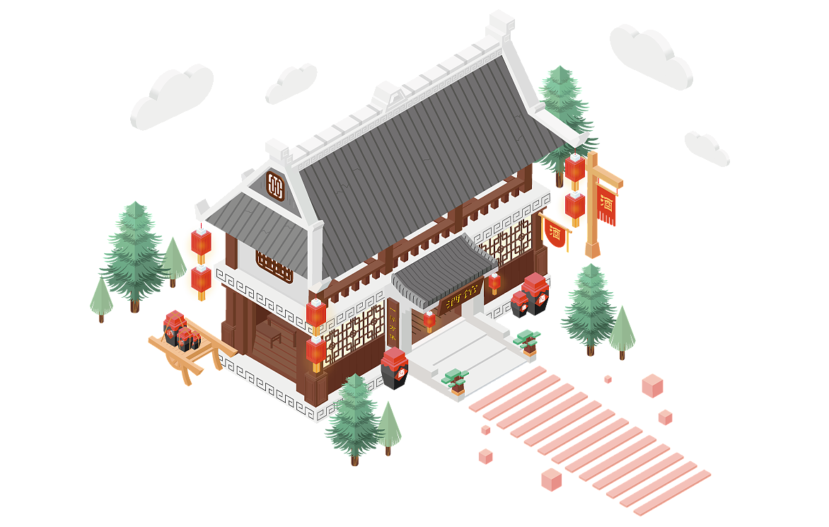 楼阁（图ZMzEwMzE2MzUy） - 创作习作 - 站酷设计师shawn肖恩原创素材 - 站酷ZCOOL