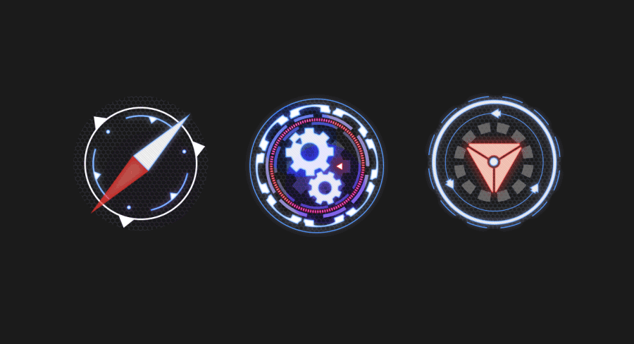 科幻手机主题Future Has Arrived及输入法皮肤优化版(.psd)(.gif)(图ZNDk1Nzc0Njg=) - APP界面 - 站酷设计师Hamburn_彬仔原创素材 - 站酷ZCOOL