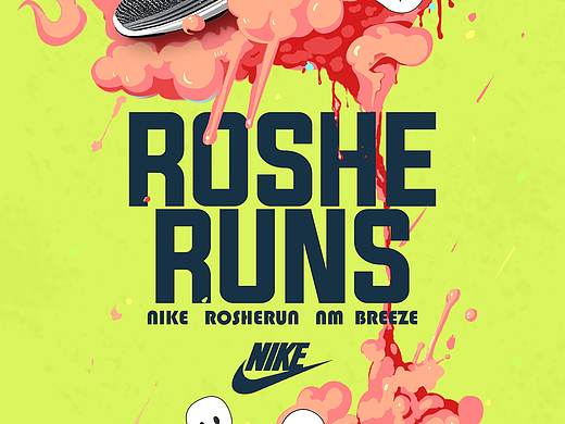 NIKE-板繪宣傳插畫（個人主頁-ZMjkwNTk5MTY=） - 商業(yè)插畫 - 站酷設計師Jackymaker原創(chuàng)素材 - 站酷ZCOOL